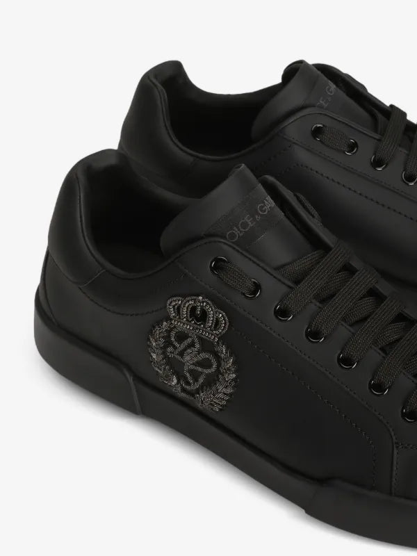 Dolce & Gabbana tenis Portofino negros