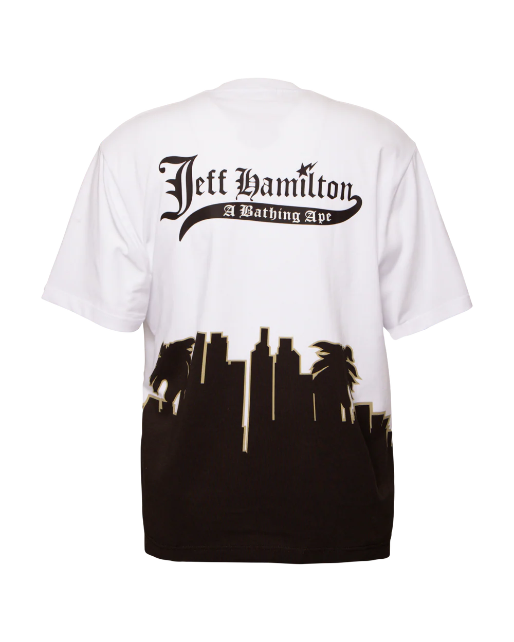 Playera Jeff Hamilton x Bape Café