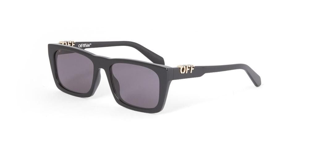 OFF-WHITE - ALBANY SUNGLASSES BLACK DARK GREY