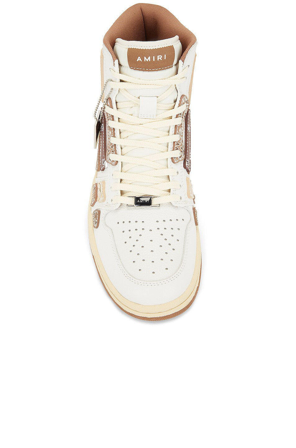Amiri Skeleton White & Brown