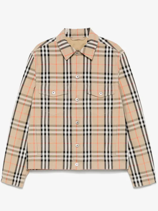 BURBERRY CHAMARRA A CUADROS