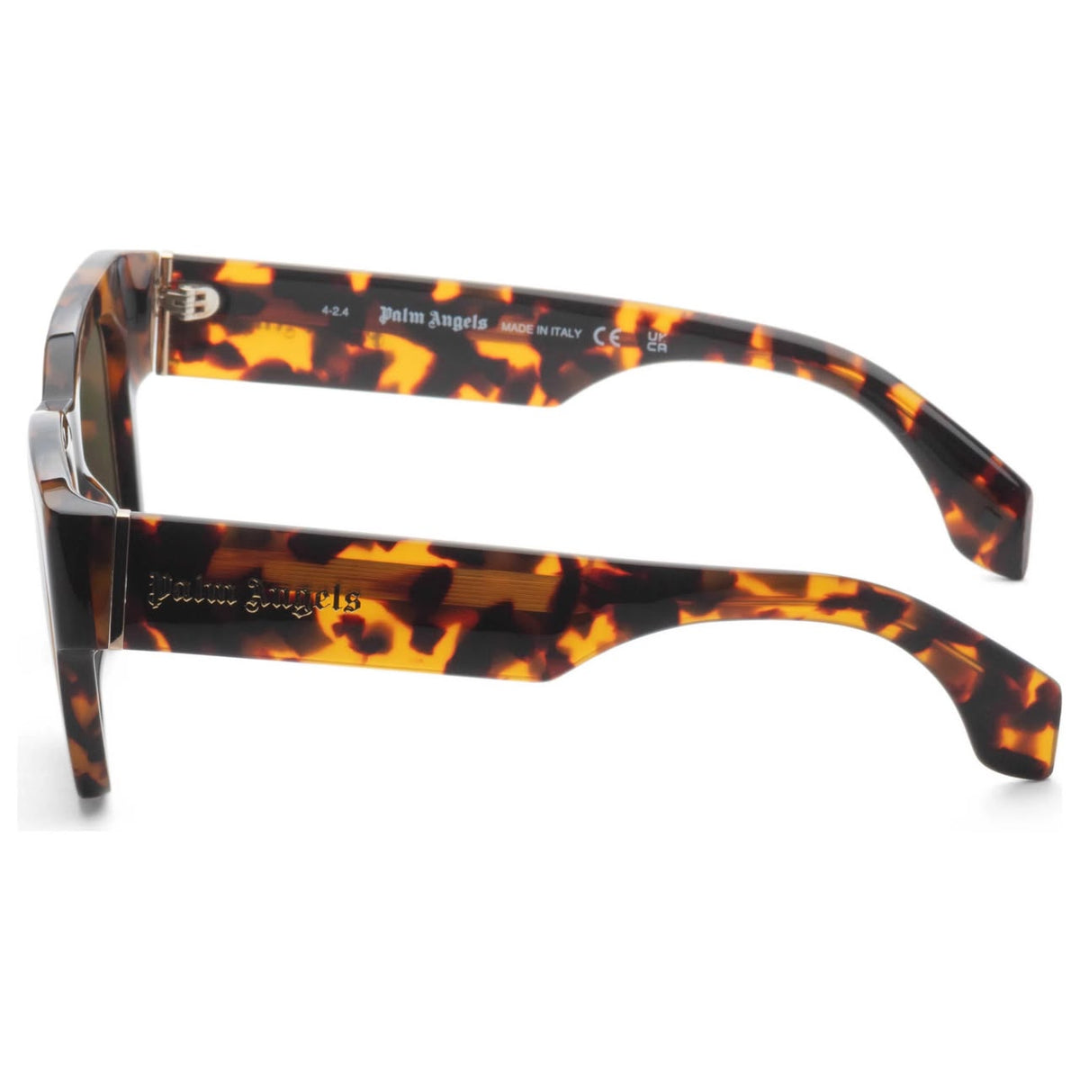 PALM ANGELS - PIER SUNGLASSES HAVANA BROWN