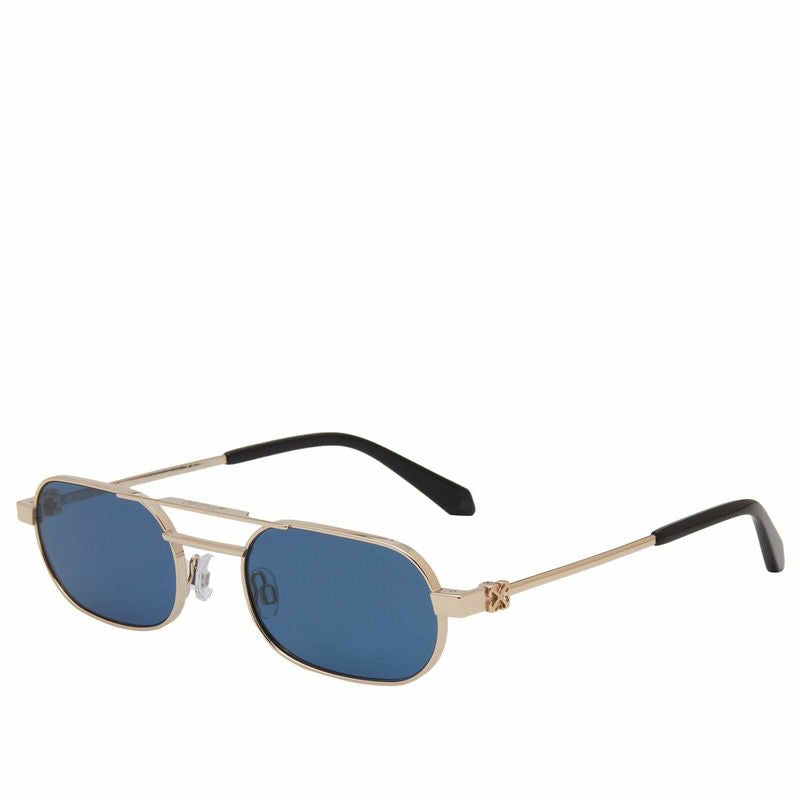 OFF-WHITE - VAIDEN SUNGLASSES GOLD BLUE