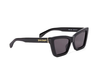 PALM ANGELS - ROSEVILLE SUNGLASSES BLACK DARK GREY