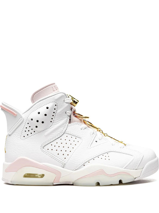 Jordan 6 Gold Hoops