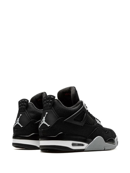 Jordan 4 Black Canvas