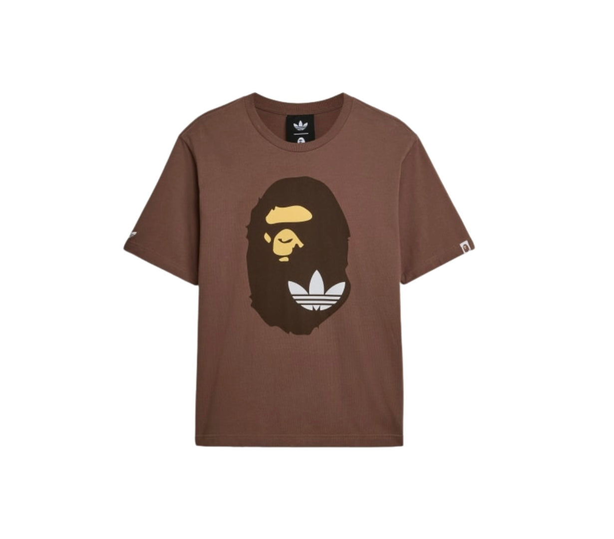 Adidas x Bape T - shirt café