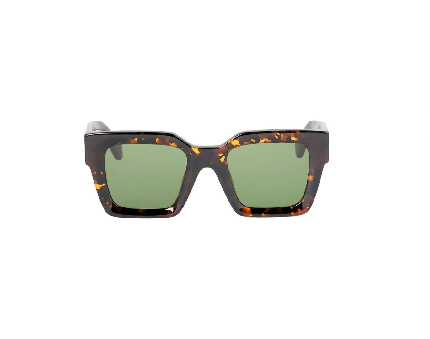 OFF-WHITE - JACKSON SUNGLASSES HAVANA GREEN