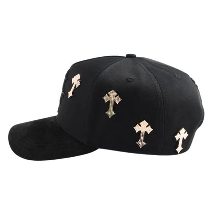 Barbas Hats B Cross 24k Rose Gold