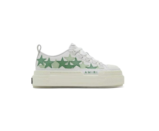 Amiri Stars Court Green and White
