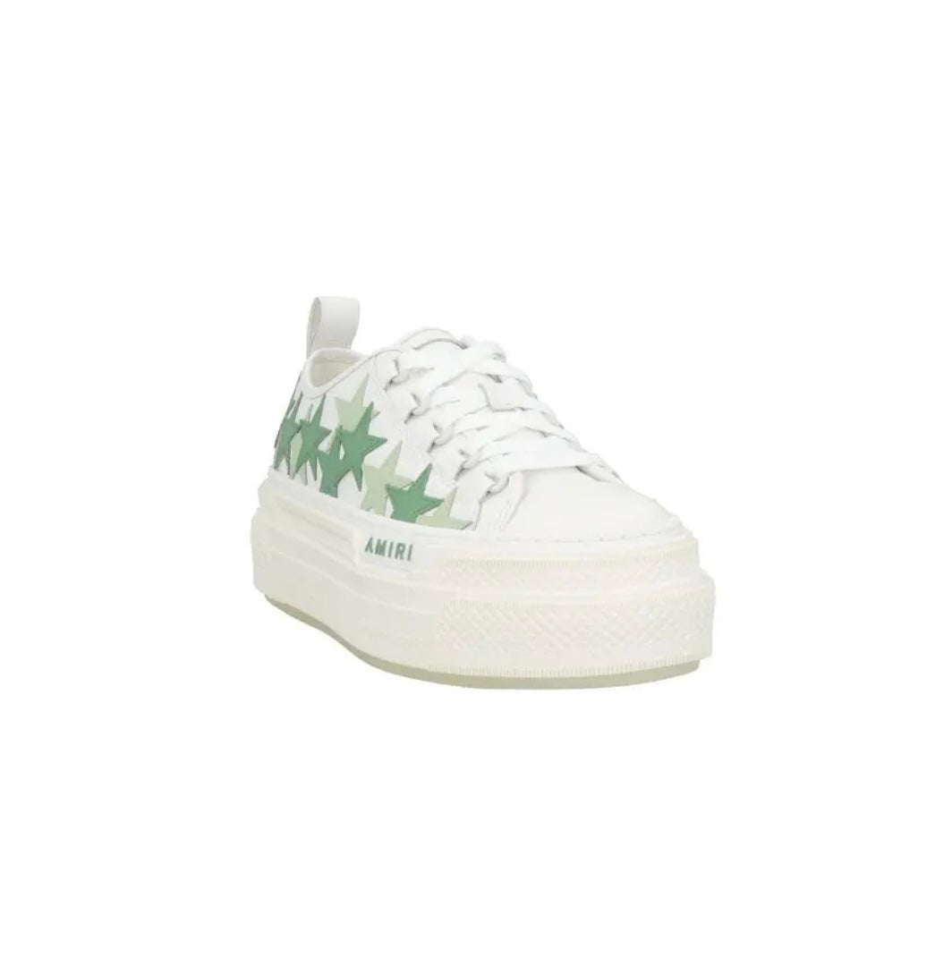 Amiri Stars Court Green and White