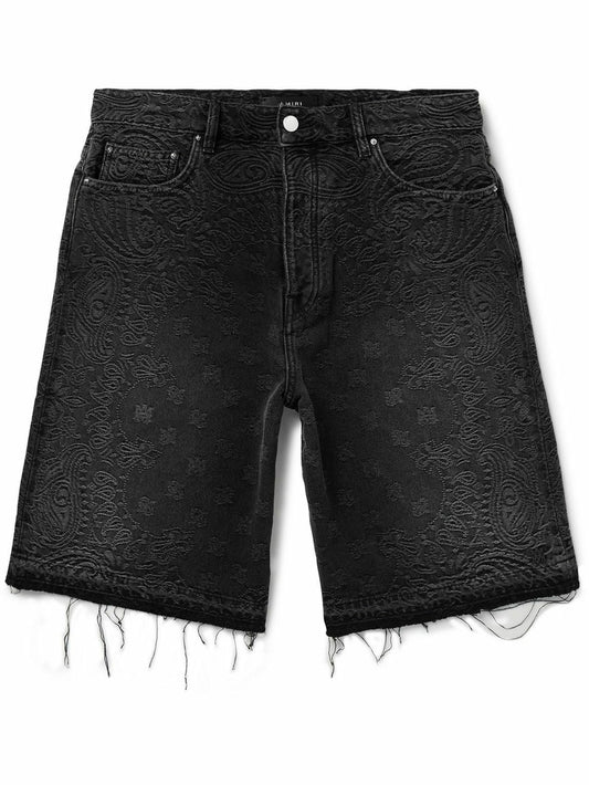 Short Amiri Denim Grey
