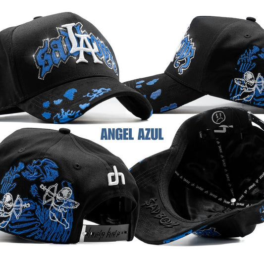 Dandy Hats X Junior H Ángel Azul