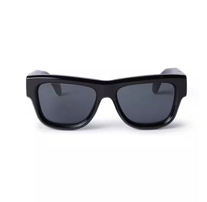PALM ANGELS - MARRILL SUNGLASSES BLACK DARK GRAY