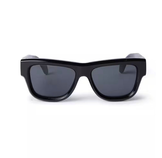 PALM ANGELS - MARRILL SUNGLASSES BLACK DARK GRAY