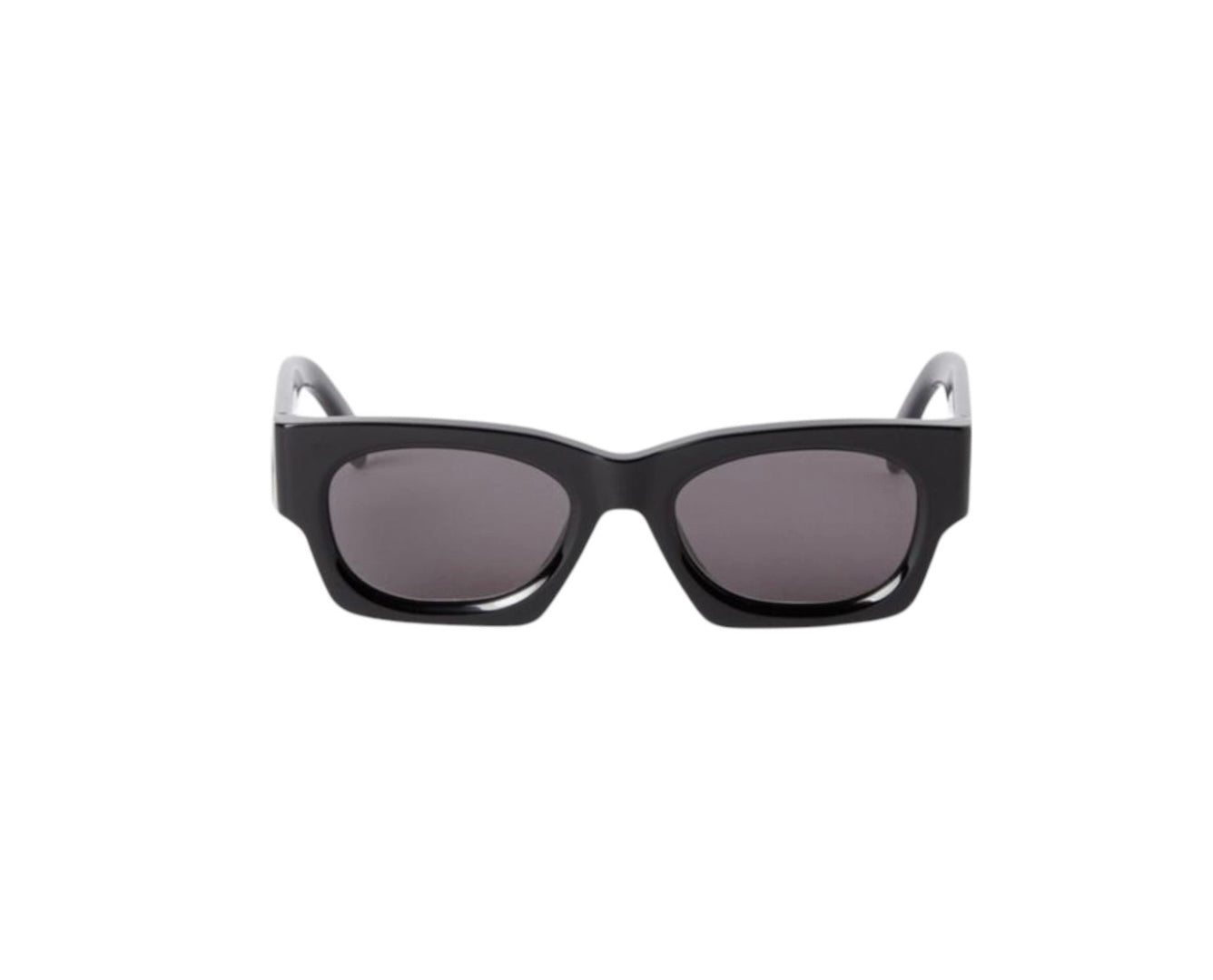 PALM ANGELS - BODIE SUNGLASSES BLACK DARK GREY