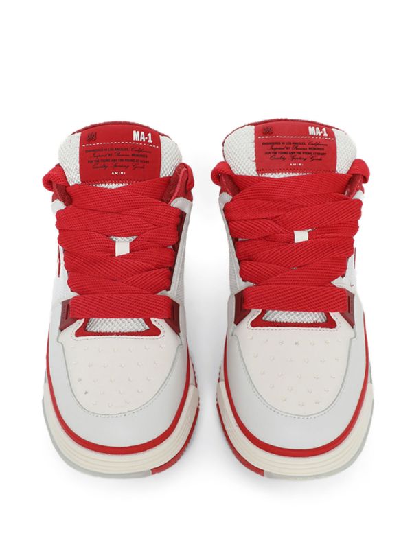 AMIRI MA - 1 WHITE RED