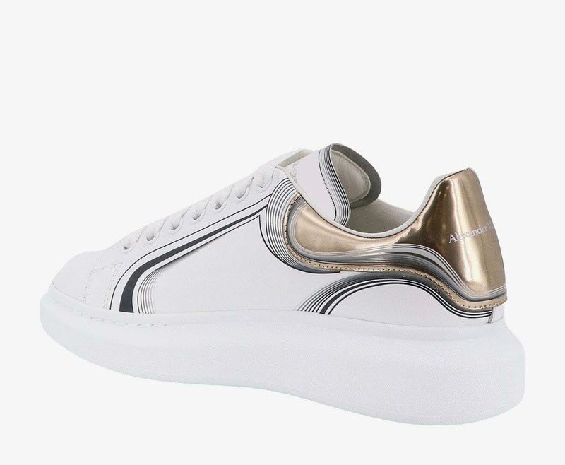 Alexander Mcqueen sneaker LAR./SU.LE./FOOTB.PR color WHITE/VAINILLA/BLK
