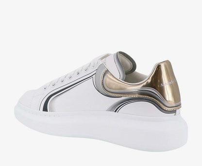 Alexander Mcqueen sneaker LAR./SU.LE./FOOTB.PR color WHITE/VAINILLA/BLK
