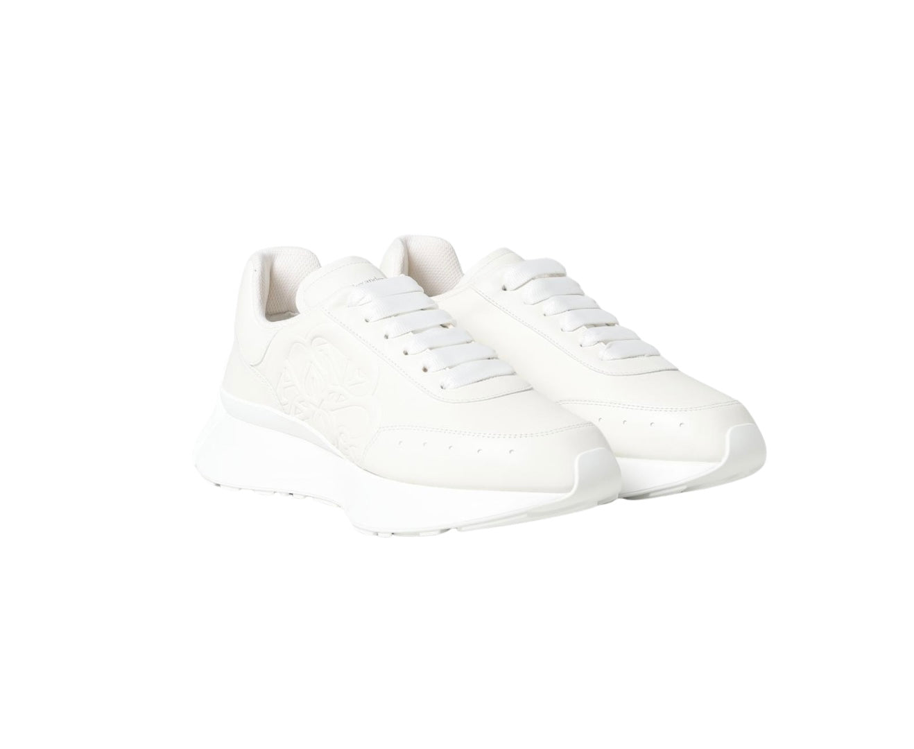 ALEXANDER MCQUEEN SPRING RUNNER WHITE