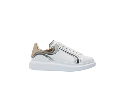 Alexander Mcqueen sneaker LAR./SU.LE./FOOTB.PR color WHITE/VAINILLA/BLK