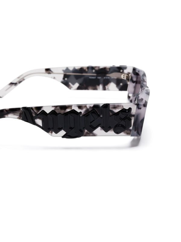 PALM ANGELS - ANGEL SUNGLASSES HAVANA BLACK DARK GREY