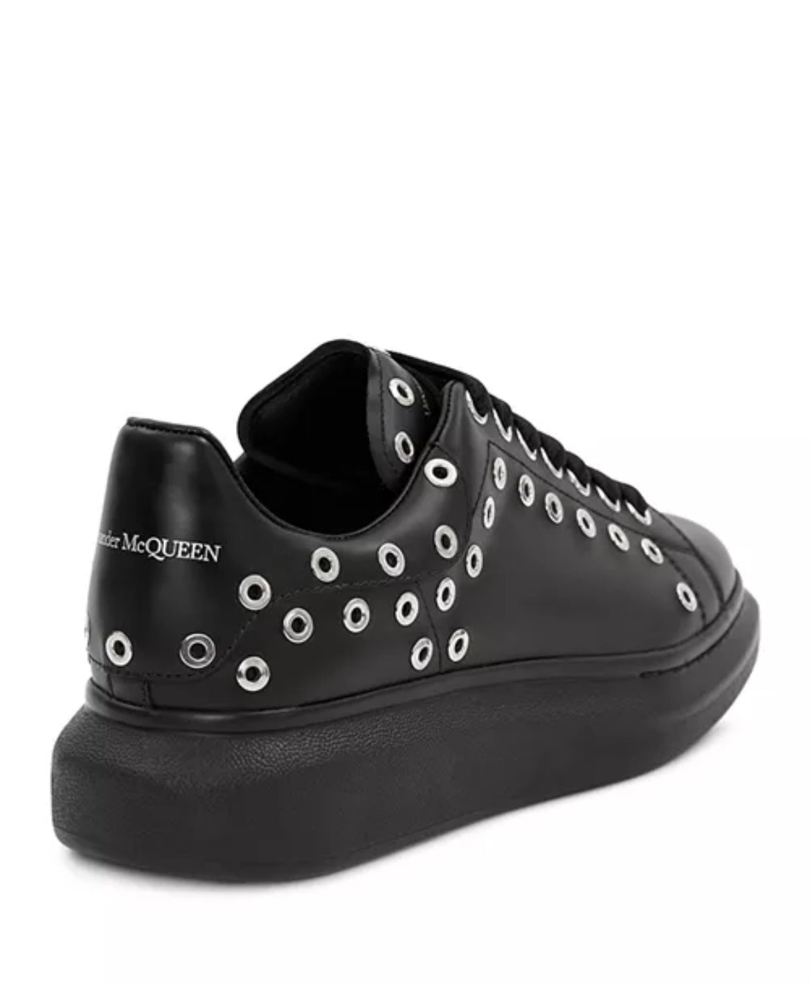 Alexander Mcqueen sneaker LARRY color negro/ plateado
