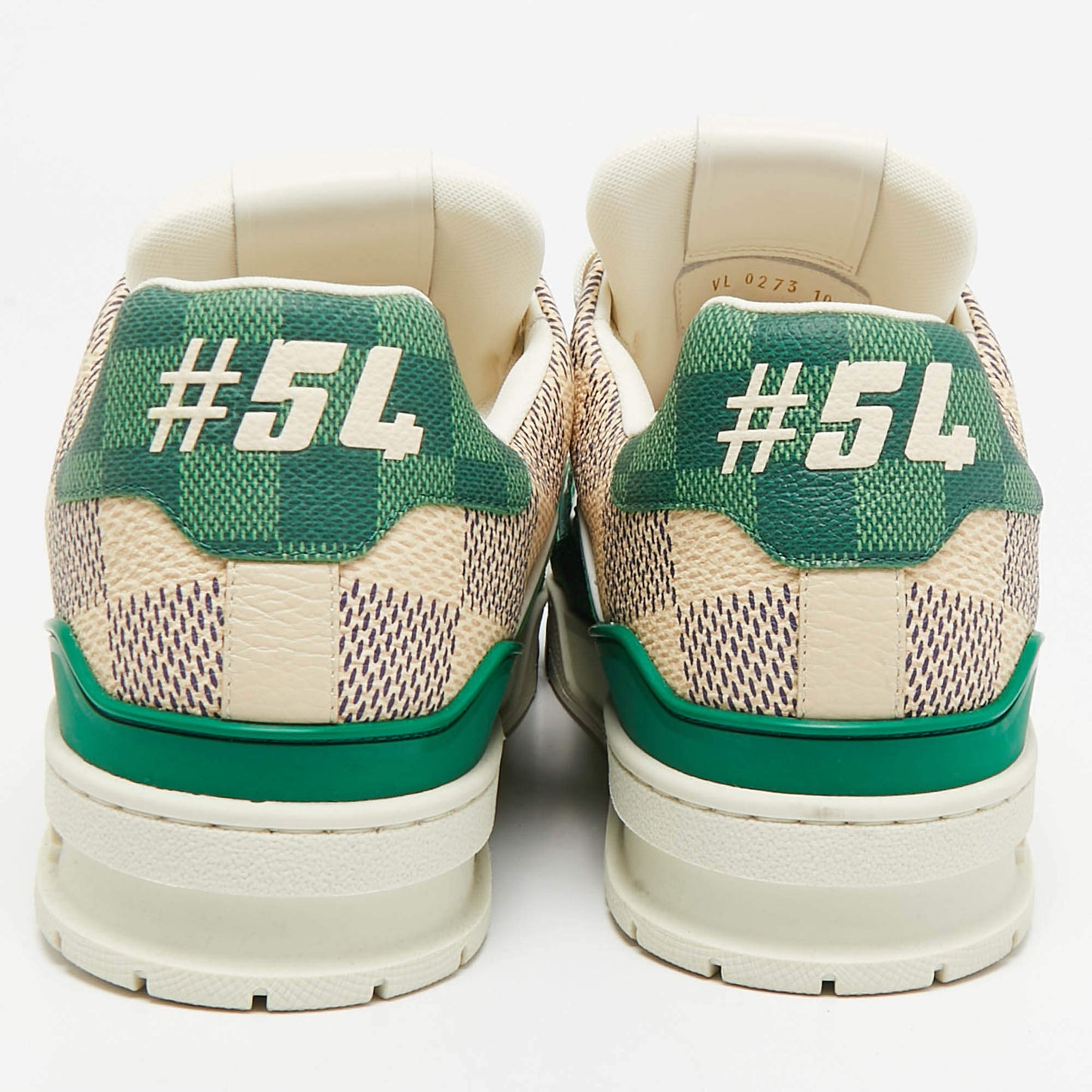 Louis Vuitton LV Trainer Damier White Green