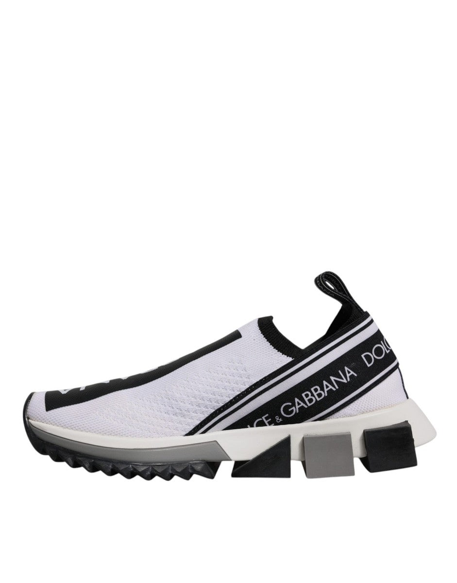 Dolce & Gabbana Negro Blanco Sin Cordones Sorrento