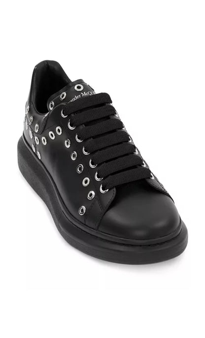 Alexander Mcqueen sneaker LARRY color negro/ plateado