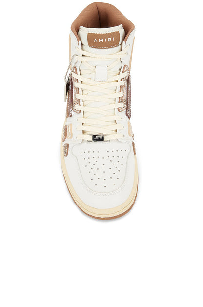Amiri Skeleton White & Brown