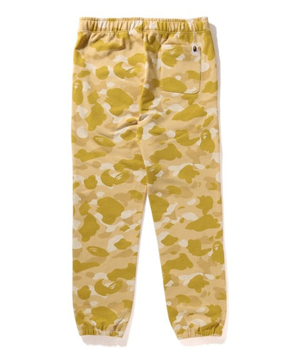 Bape Yellow Camo Shark sweat pants