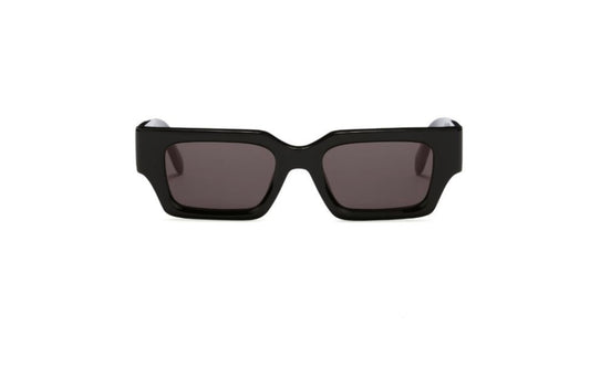 PALM ANGELS - HYDE SUNGLASSES BLACK DARK GREY
