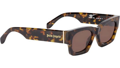 PALM ANGELS - BODIE SUNGLASSES HAVANA BROWN