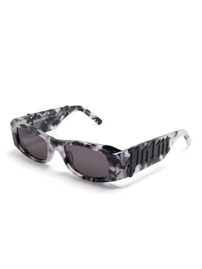 PALM ANGELS - ANGEL SUNGLASSES HAVANA BLACK DARK GREY