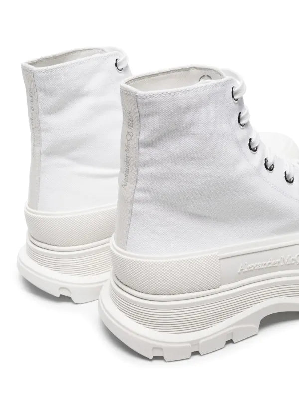 Alexander Mcqueen Botas blancas