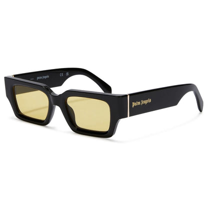 PALM ANGELS - HYDE SUNGLASSES BLACK YELOW