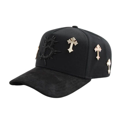 Barbas Hats B Cross 24k Rose Gold
