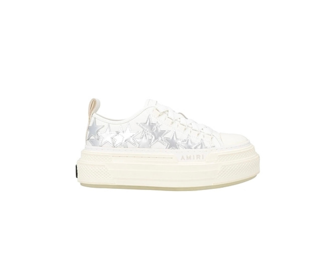 Amiri Stars White Silver