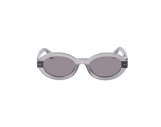 PALM ANGELS - HARMONY SUNGLASSES GREY DARK GREY