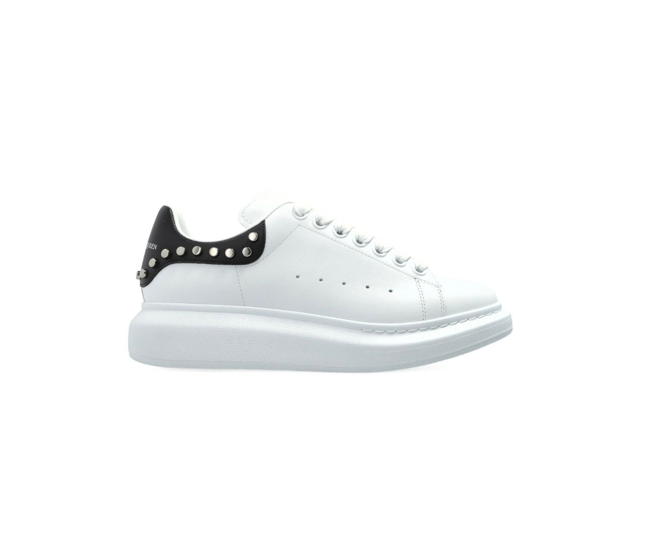 Alexander McQueen Oversized stud-embellished platform