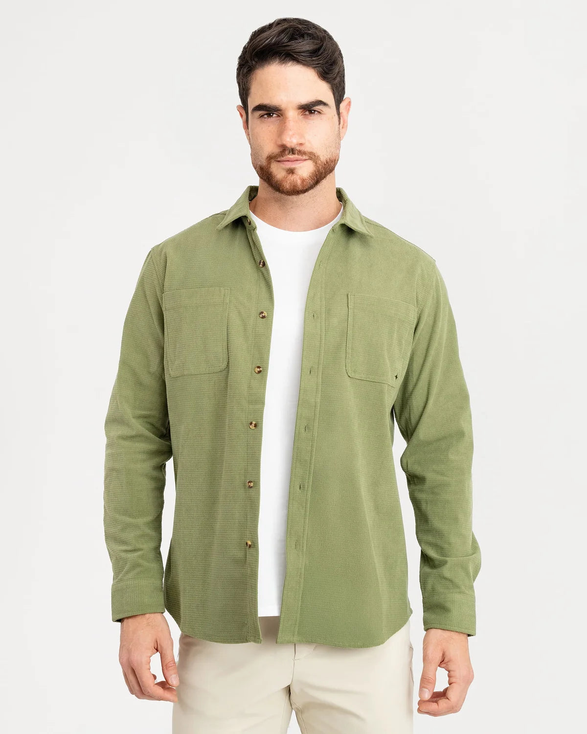 MAJA VERDE CAMISA ARRIERO C-CC10-4