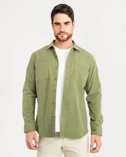 MAJA VERDE CAMISA ARRIERO C-CC10-4
