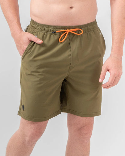 MAJA VERDE OLIVO SHORT DE BAÑO C-TB2-5