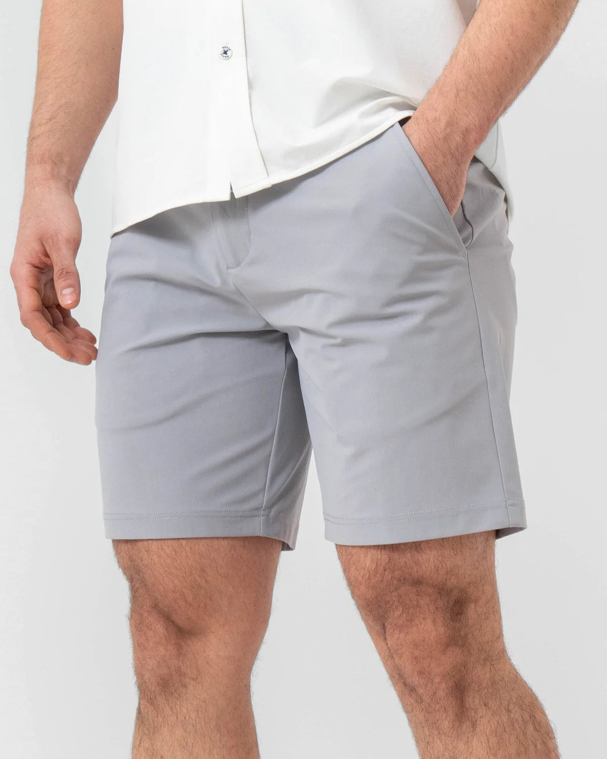 MAJA GRIS SHORT SLIM FORMAL C-FS1-3