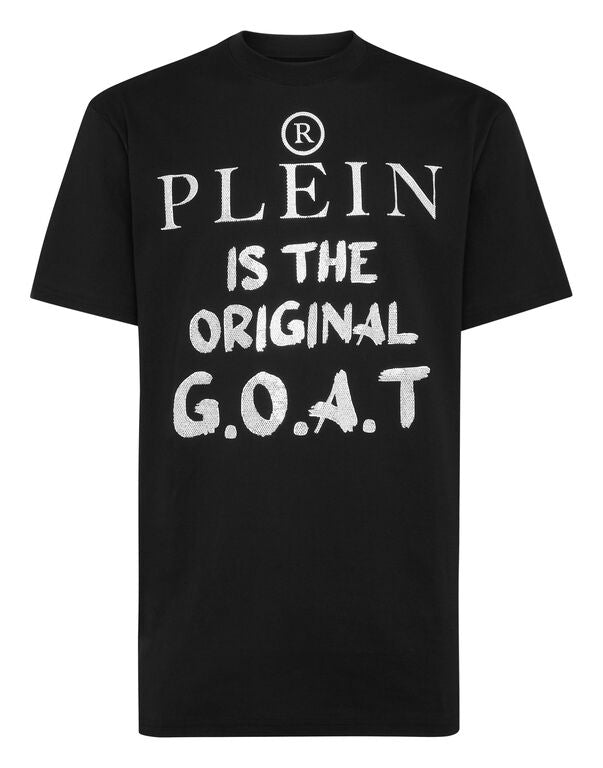 PLEIN T-shirt Round Neck SS with Crystals