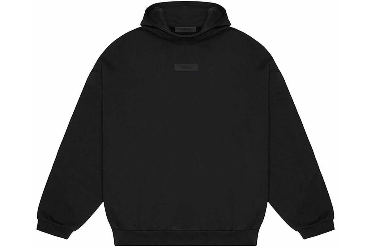 ESSENTIALS PULLOVER HOODIE "INK" NEGRA