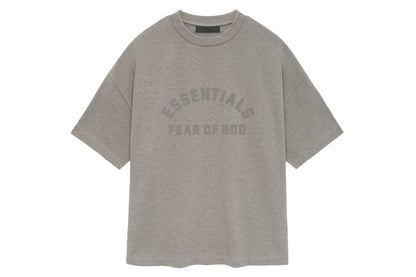 Essentials Core Collection Heavy S/S Tee Gris jaspeado