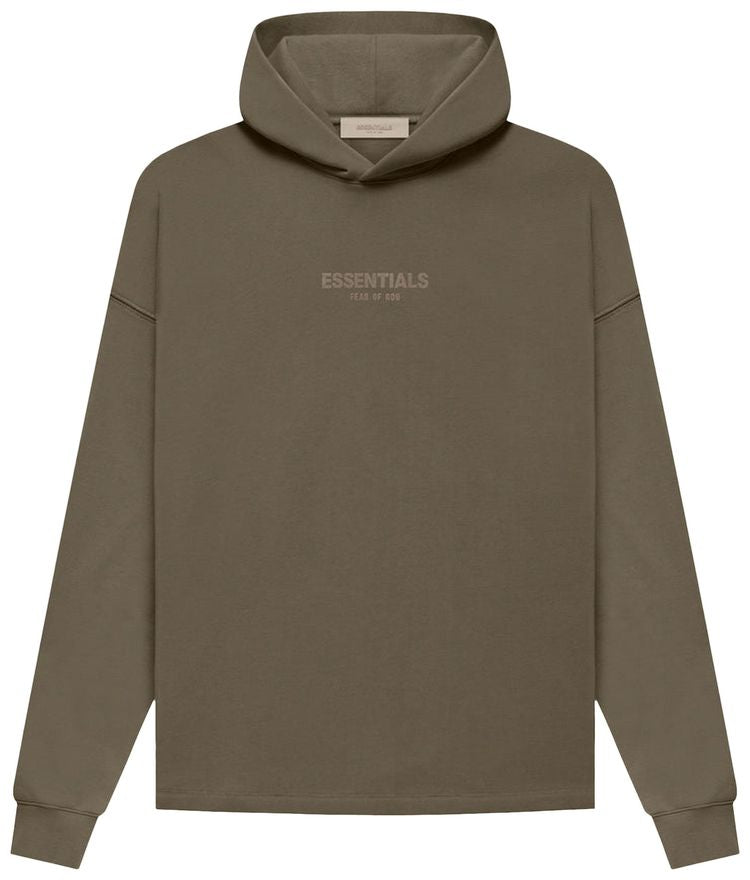 ESSENTIALS Relaxed Hoodie Café