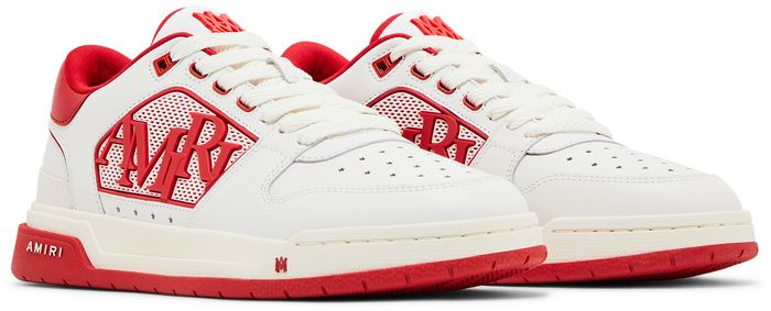 Amiri Classic Low 'White Red'